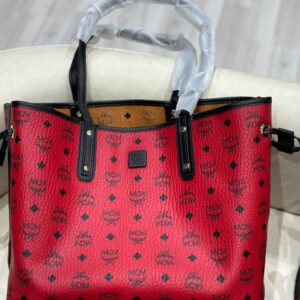 MCM Medium Visetos Tote Bag - Image 3