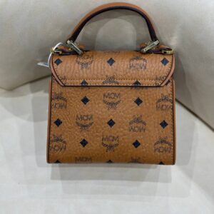 MCM Mini Visetos Coated Canvas and Leather - Image 3