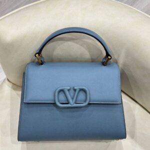 Valentino Garavani Small Vsling Grainy Calfskin Handbag - Image 3