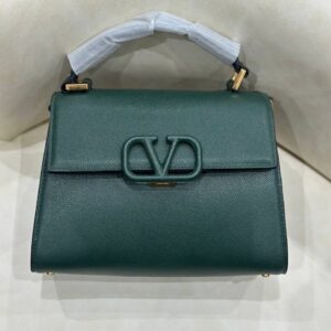 Valentino Garavani Small Vsling Grainy Calfskin Handbag - Image 5
