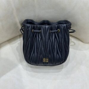 Miu Miu Matelassé Nappa leather pouch bag - Image 3