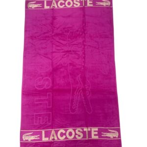 Lacoste 571 μεγάλη πετσέτα θαλάσσης